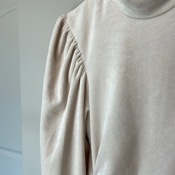 A.L.C. Joss Corduroy Mock Neck Top - Picture 8 of 16